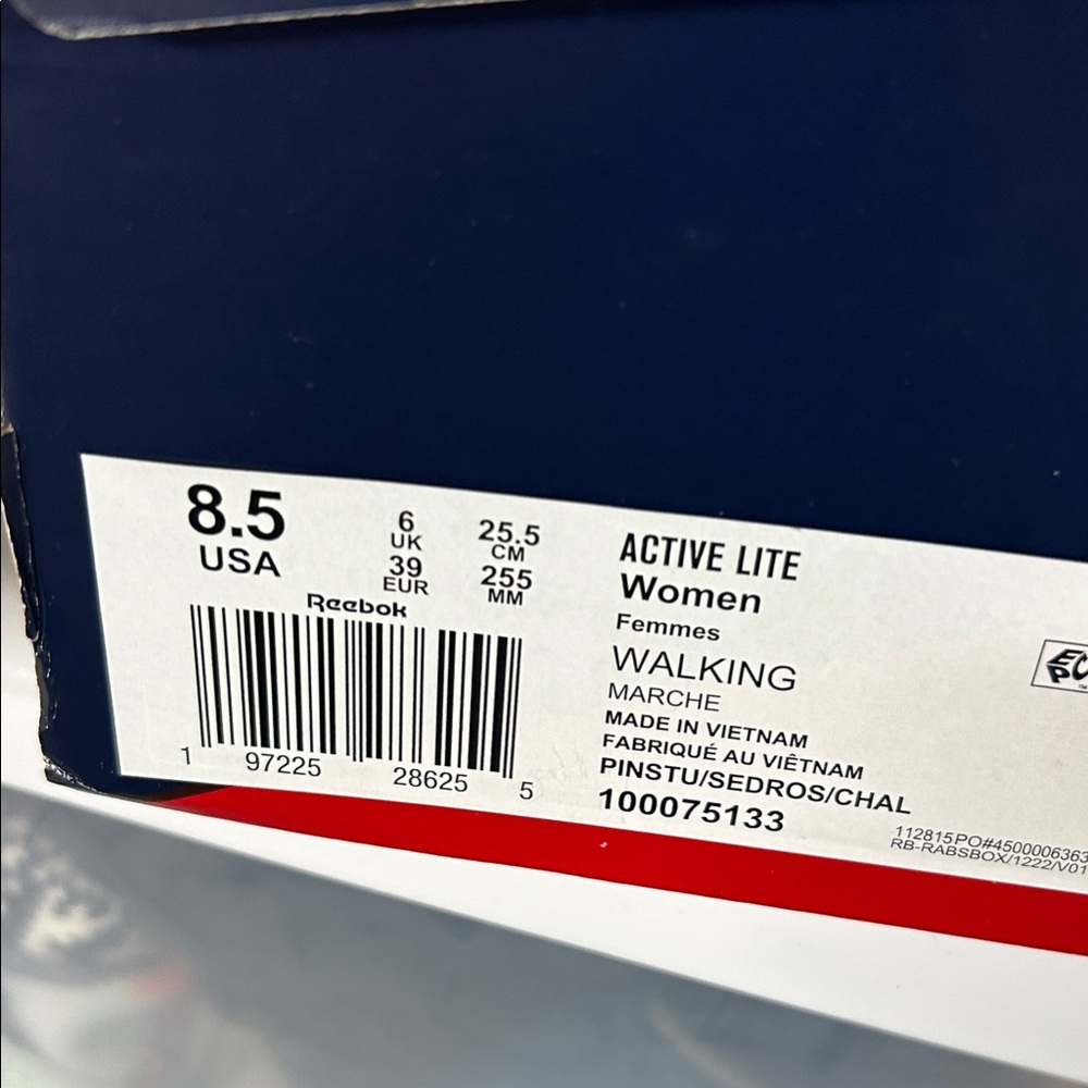 Reebok Active Lite Women Sneakers - Navy, White, Red